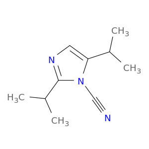 1H-Imidazole-1-carbonitrile, 2,5-bis(1-methylethyl)-