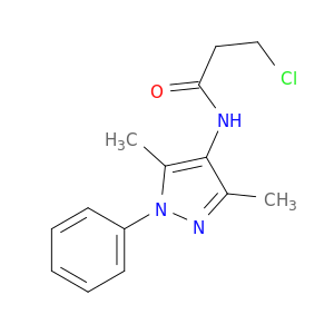 3-Chloro-n-(3,5-dimethyl-1-phenyl-1H-pyrazol-4-yl)propanamide