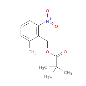 Propanoic acid, 2,2-dimethyl-, (2-methyl-6-nitrophenyl)methyl ester