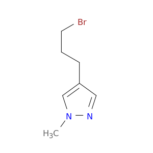 4-(3-Bromopropyl)-1-methyl-1H-pyrazole