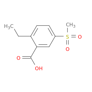 2-ethyl-5-methanesulfonylbenzoic acid