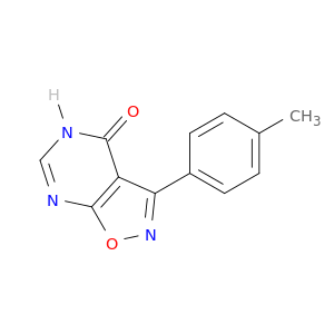 Isoxazolo[5,4-d]pyrimidin-4(5H)-one, 3-(4-methylphenyl)-