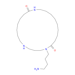 1,5,13-Triazacyclodocosane-12,22-dione, 1-(4-aminobutyl)-