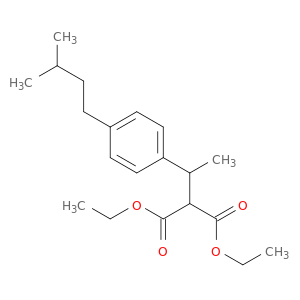 Propanedioic acid, [1-[4-(3-methylbutyl)phenyl]ethyl]-, diethyl ester