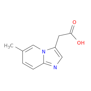 Imidazo[1,2-a]pyridine-3-aceticacid, 6-methyl-