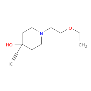 4-Piperidinol, 1-(2-ethoxyethyl)-4-ethynyl-
