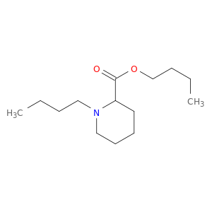 2-Piperidinecarboxylic acid, 1-butyl-, butyl ester