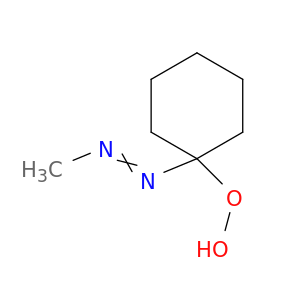 Hydroperoxide, 1-(methylazo)cyclohexyl