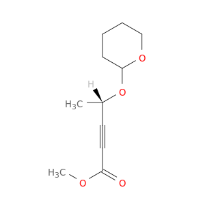 2-Pentynoic acid, 4-[(tetrahydro-2H-pyran-2-yl)oxy]-, methyl ester, (4S)-