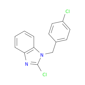 1H-Benzimidazole, 2-chloro-1-[(4-chlorophenyl)methyl]-
