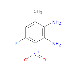 4-Fluoro-6-methyl-3-nitrobenzene-1,2-diamine