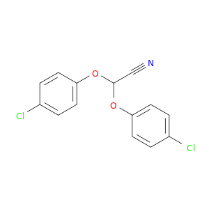 Acetonitrile, bis(4-chlorophenoxy)-