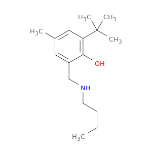 Phenol, 2-[(butylamino)methyl]-6-(1,1-dimethylethyl)-4-methyl-