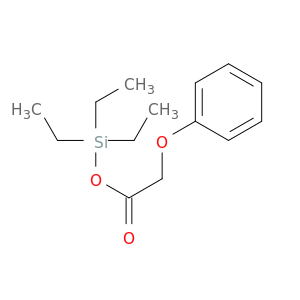 Acetic acid, phenoxy-, triethylsilyl ester