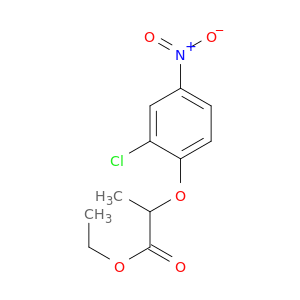 Propanoic acid,2-(2-chloro-4-nitrophenoxy)-, ethyl ester