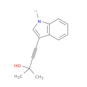 3-Butyn-2-ol, 4-(1H-indol-3-yl)-2-methyl-