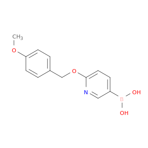 6-(4-甲氧基苄氧基)吡啶-3-基硼酸