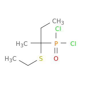 Phosphonic dichloride, [1-(ethylthio)-1-methylpropyl]-