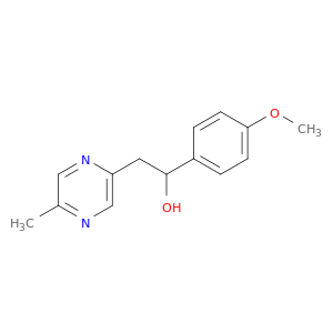2-Pyrazineethanol, a-(4-methoxyphenyl)-5-methyl-