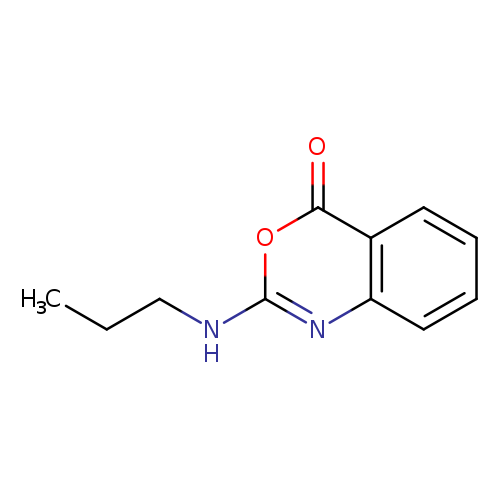 4H-3,1-Benzoxazin-4-one, 2-(propylamino)-