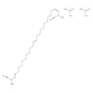 4,15,26-Triacontatriene-1,29-diyne-3,28-diol, diacetate