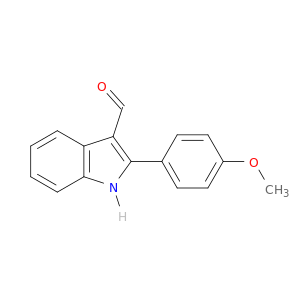 1H-Indole-3-carboxaldehyde, 2-(4-methoxyphenyl)-