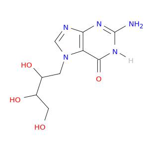 2-amino-7-(2,3,4-trihydroxybutyl)-1,7-dihydro-6h-purin-6-one