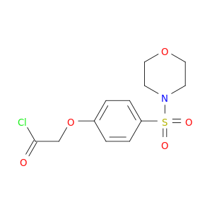 Acetyl chloride, [4-(4-morpholinylsulfonyl)phenoxy]-