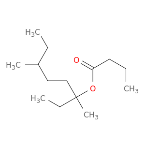 1-乙基-1,4-二甲基己基丁酸酯