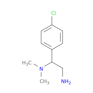 [2-Amino-1-(4-chlorophenyl)ethyl]dimethylamine