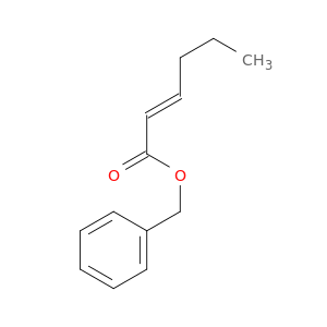 2-Hexenoic acid, phenylmethyl ester, (E)-