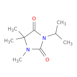 2,4-Imidazolidinedione, 1,5,5-trimethyl-3-(1-methylethyl)-
