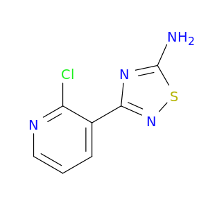3-(2-Chloropyridin-3-yl)-1,2,4-thiadiazol-5-amine