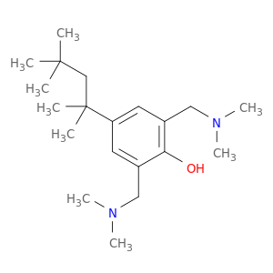 Phenol,2,6-bis[(dimethylamino)methyl]-4-(1,1,3,3-tetramethylbutyl)-