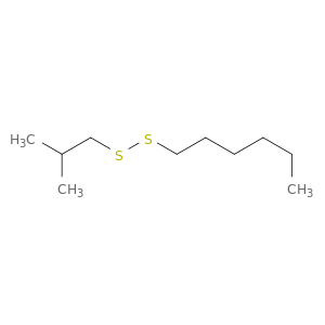 Disulfide, hexyl 2-methylpropyl
