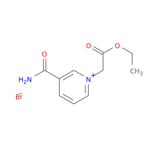 Pyridinium, 3-(aminocarbonyl)-1-(2-ethoxy-2-oxoethyl)-, bromide