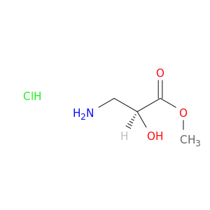 (S)-3-氨基-2-羟基丙酸甲酯盐酸盐