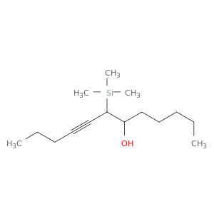 8-Dodecyn-6-ol, 7-(trimethylsilyl)-