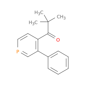 1-Propanone, 2,2-dimethyl-1-(3-phenyl-4-phosphorinyl)-