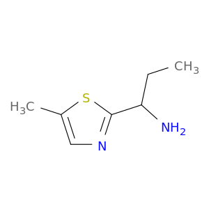 1-(5-Methyl-1,3-thiazol-2-yl)propan-1-amine