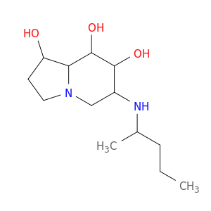 1,7,8-Indolizinetriol,octahydro-6-[(1-methylbutyl)amino]-