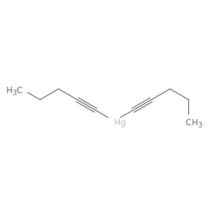 Mercury, di-1-pentynyl-