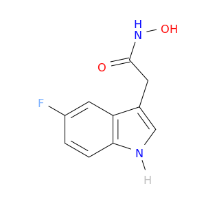 1H-Indole-3-acetamide, 5-fluoro-N-hydroxy-