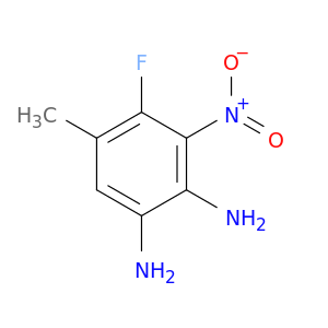 4-Fluoro-5-methyl-3-nitrobenzene-1,2-diamine