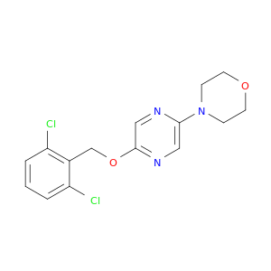 Morpholine, 4-[5-[(2,6-dichlorophenyl)methoxy]pyrazinyl]-