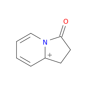 8a(1H)-Indolizinylium, 2,3-dihydro-3-oxo-
