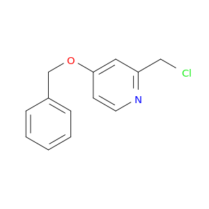 Pyridine, 2-(chloromethyl)-4-(phenylmethoxy)-
