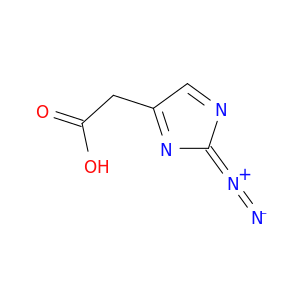2H-Imidazole-4-aceticacid, 2-diazo-