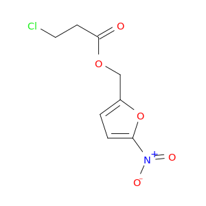 (5-nitrofuran-2-yl)methyl 3-chloropropanoate