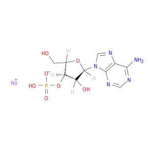 SODIUM (2R,3R,4R,5R)-2-(6-AMINOPURIN-9-YL)-5-(HYDROXYMETHYL)-4-(HYDROXY-OXIDO-PHOSPHORYL)OXY-OXOLAN-3-OL